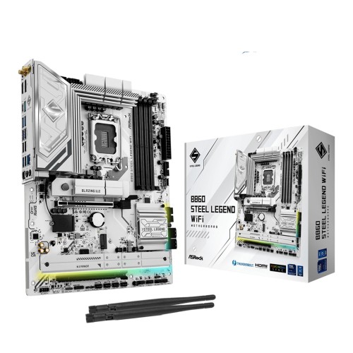 Asrock B860 Steel Legend WiFi Intel B860 LGA 1851 (Socket V1) ATX