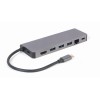 Gembird A-CM-COMBO5-05 USB Type-C 5-in-1 multi-port adapter (Hub + HDMI + PD + card reader + LAN) Gembird A-CM-COMBO5-05 USB Type-C 5-in-1 multi-port adapter (Hub + HDMI + PD + card reader + LAN)