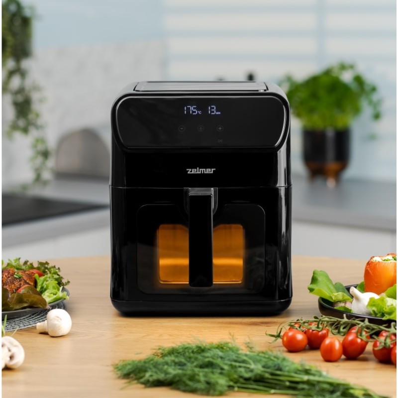 Zelmer ZAF6500 Air Fryer 6.5 l 1500 W Black Zelmer ZAF6500 Air Fryer 6.5 l 1500 W Black