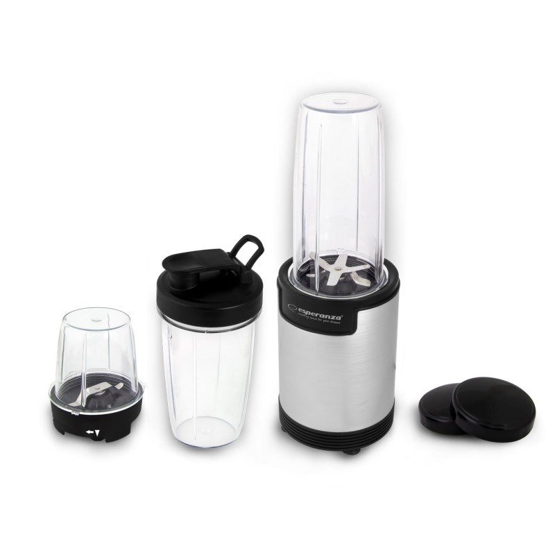 Esperanza EKM030 Nutri blender / Personal blender 9in1 900W Silver Esperanza EKM030 Nutri blender / Personal blender 9in1 900W Silver