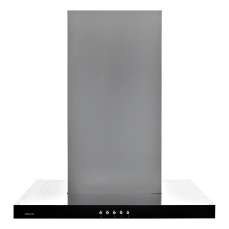 Akpo WK-4 Feniks Slim Glass 60 INOX ECO Wall-mounted Stainless steel