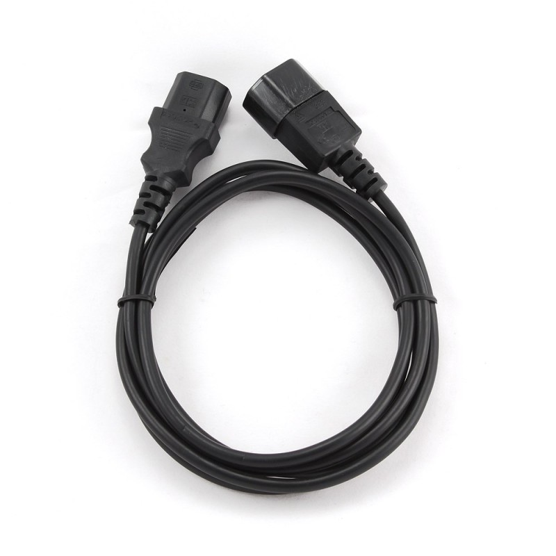 Gembird PC-189 power cable Black C14 coupler Gembird PC-189 power cable Black C14 coupler