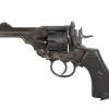 WEBLEY MKVI .455 Police cal.5.5 mm Diabolo cartridge revolver 6-shot. 4’ barrel CO2 Battlefield Ekp to17J