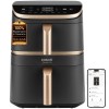 Cosori Turbo Tower Pro Smart Single 10.8 L Stand-alone 2630 W Hot air fryer Black, Gold