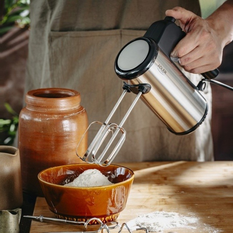 Adler AD 4232 Hand mixer black, silver Adler AD 4232 Hand mixer black, silver