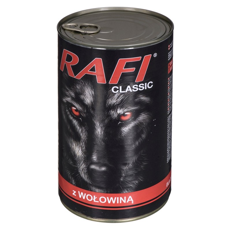 DOLINA NOTECI Rafi Classic with beef - Wet dog food 1240 g DOLINA NOTECI Rafi Classic with beef - Wet dog food 1240 g
