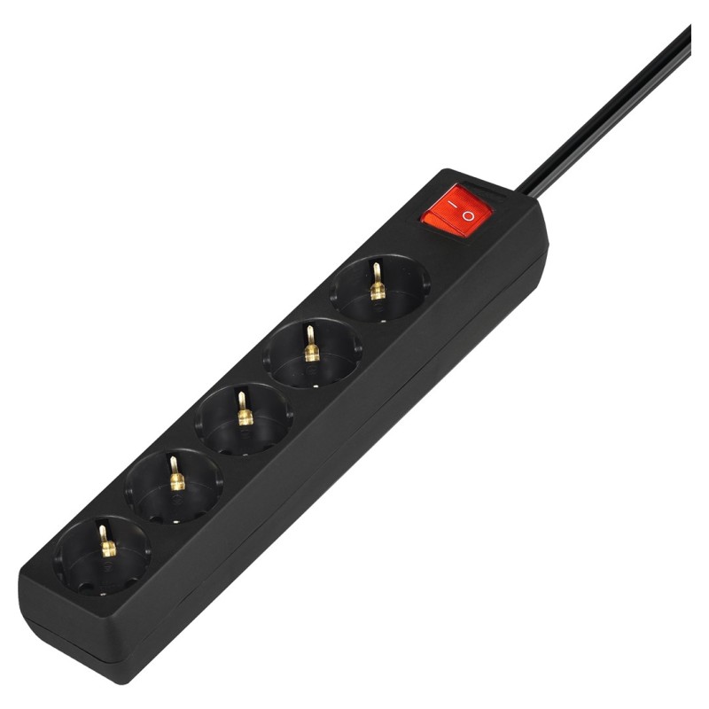 SAVIO LZ-15 Schuko Power Strip, 5 Sockets, 5 m SAVIO LZ-15 Schuko Power Strip, 5 Sockets, 5 m