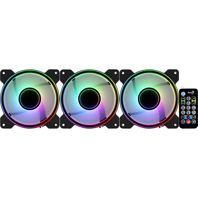 Aerocool Mirage 12 ARGB Pro Computer case Cooling set 12 cm Black Aerocool Mirage 12 ARGB Pro Computer case Cooling set 12 cm Black