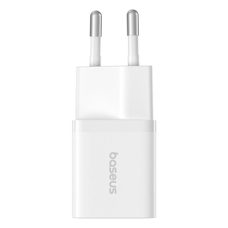 Baseus P10110909213-00 USB-C GaN5 mini 25W mains charger White Baseus P10110909213-00 USB-C GaN5 mini 25W mains charger White