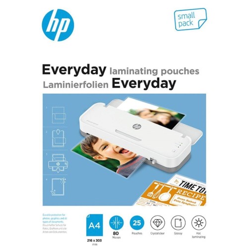 HP Everyday lamination film A4 25 pc(s) HP Everyday lamination film A4 25 pc(s)