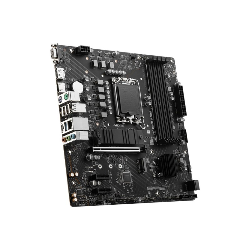 MSI PRO B760M-P DDR4 motherboard Intel B760 LGA 1700 micro ATX MSI PRO B760M-P DDR4 motherboard Intel B760 LGA 1700 micro ATX