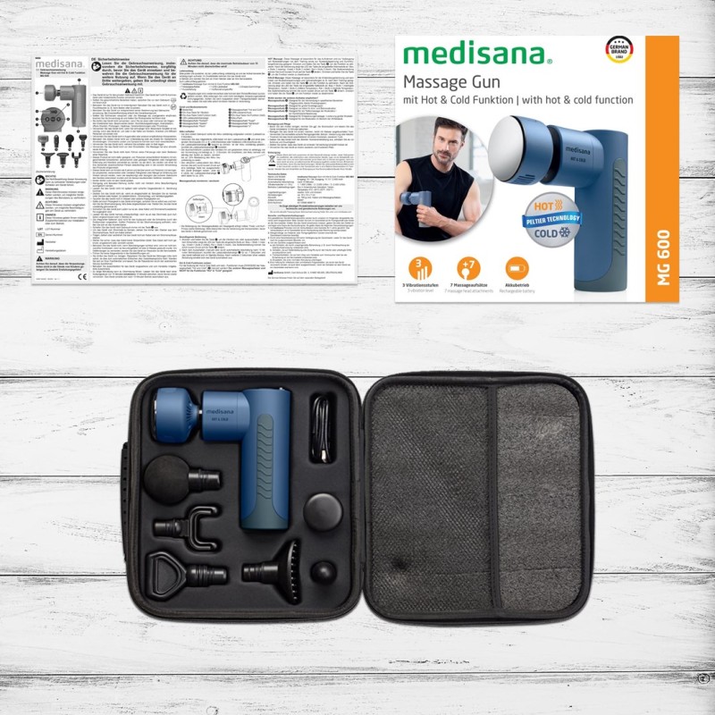 Massage Gun Medisana MG 600 with hot&cold function Massage Gun Medisana MG 600 with hot&cold function