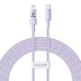Baseus Gem USB-C to iP fast charging cable 2 m 20 W Purple