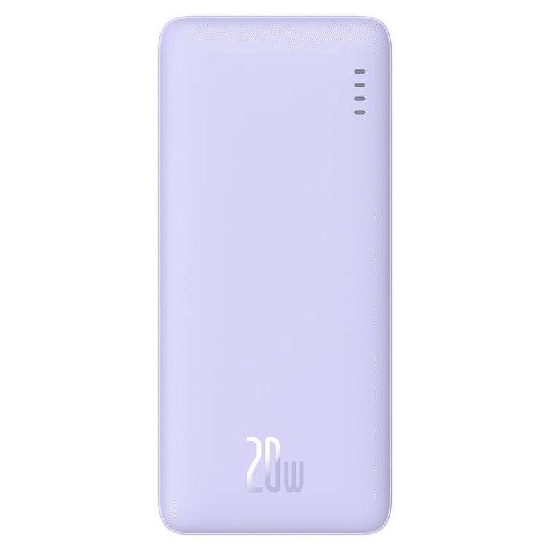 Baseus Airpow Lithium polymer power bank 10000 mAh 20 W Purple Baseus Airpow Lithium polymer power bank 10000 mAh 20 W Purple