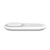 BELKIN MAGNETIC CHARIGING PAD 2IN1 QI2 15W WHITE BELKIN MAGNETIC CHARIGING PAD 2IN1 QI2 15W WHITE