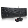 Lenovo Essential Wired Combo Black US Euro keyboard Mouse included Universal USB Lenovo Essential Wired Combo Black US Euro keyboard Mouse included Universal USB