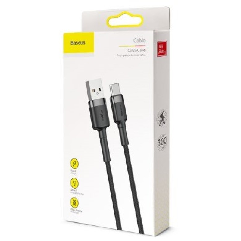 Baseus CATKLF-UG1 USB cable 3 m USB A USB C Black Baseus CATKLF-UG1 USB cable 3 m USB A USB C Black