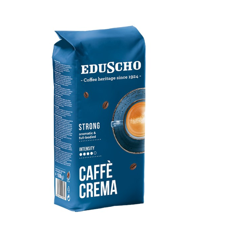 TCHIBO EDUSCHO CREMA STRONG coffee beans 1000G TCHIBO EDUSCHO CREMA STRONG coffee beans 1000G