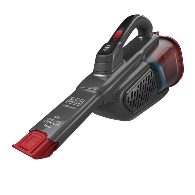 Black & Decker BHHV315J-QW handheld vacuum Black, Red Bagless