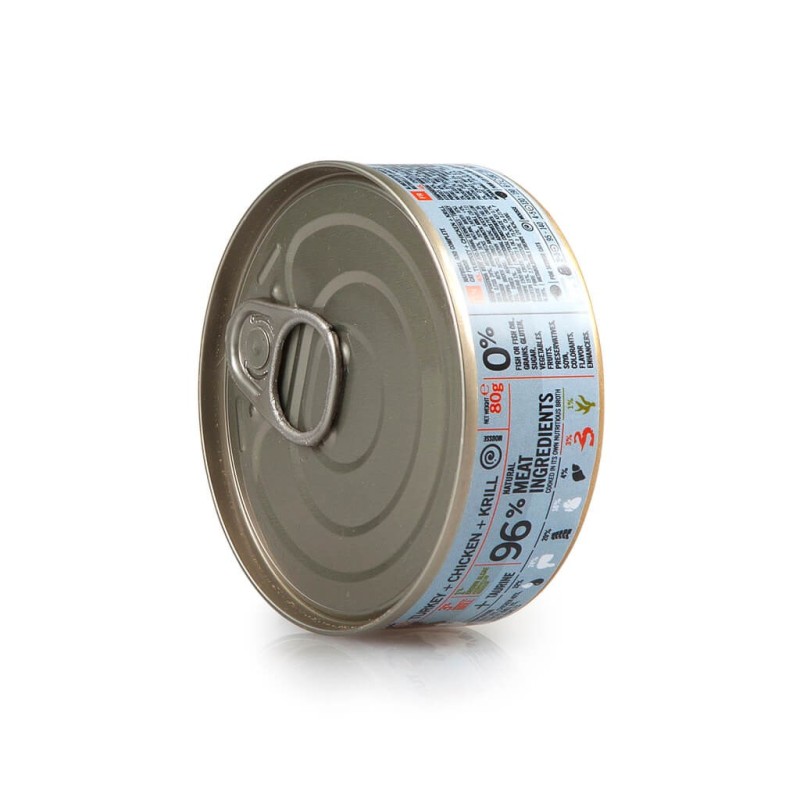 3COTY Turkey with chicken and krill Senior - wet cat food - 80g 3COTY Turkey with chicken and krill Senior - wet cat food - 80g