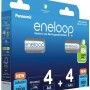 PANASONIC ENELOOP ZESTAW 4x AA 2000mAh + 4x AAA 800mAh