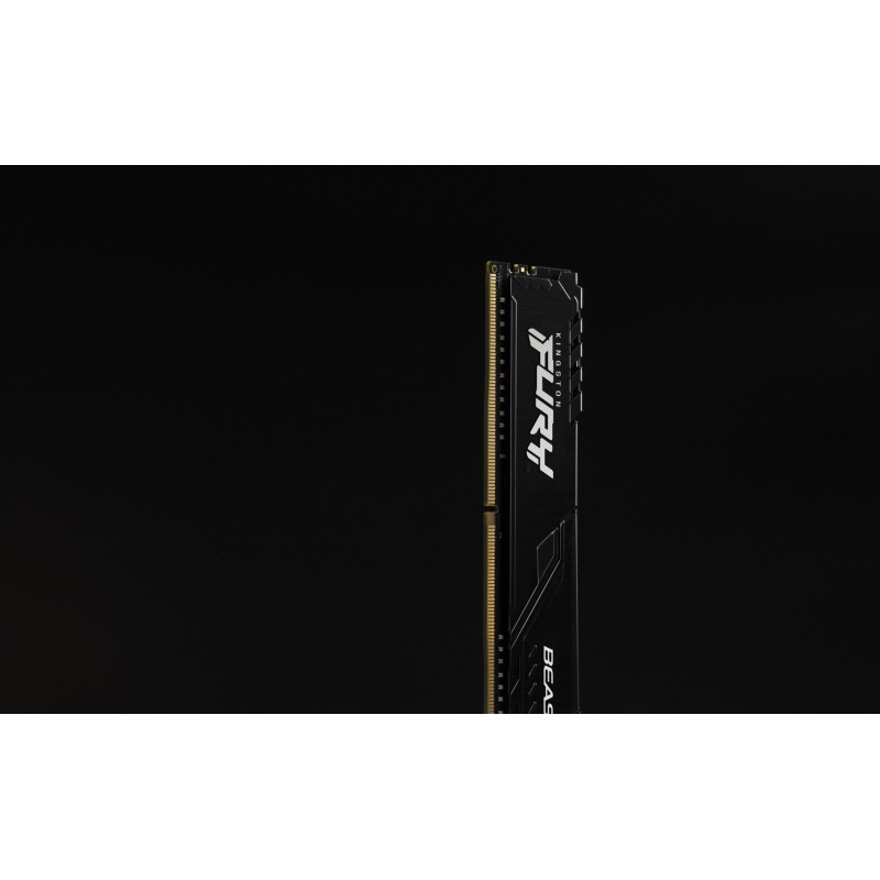 Kingston Technology FURY 16GB 3200MT/s DDR4 CL16 DIMM (Kit of 2) Beast Black Kingston Technology FURY 16GB 3200MT/s DDR4 CL16 DIMM (Kit of 2) Beast Black