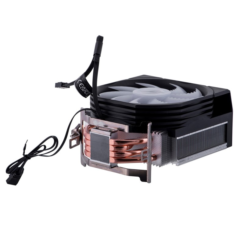 ENDORFY Spartan 5 MAX ARGB Processor Air cooler 12 cm Black 1 pc(s) ENDORFY Spartan 5 MAX ARGB Processor Air cooler 12 cm Black 1 pc(s)