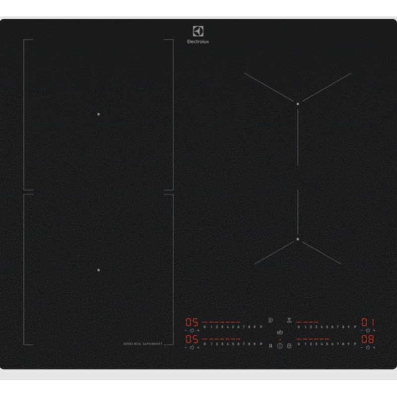 Electrolux Serie 700 EIS62453IZ Black Built-in 60 cm Zone induction hob 4 zone(s) Electrolux Serie 700 EIS62453IZ Black Built-in 60 cm Zone induction hob 4 zone(s)