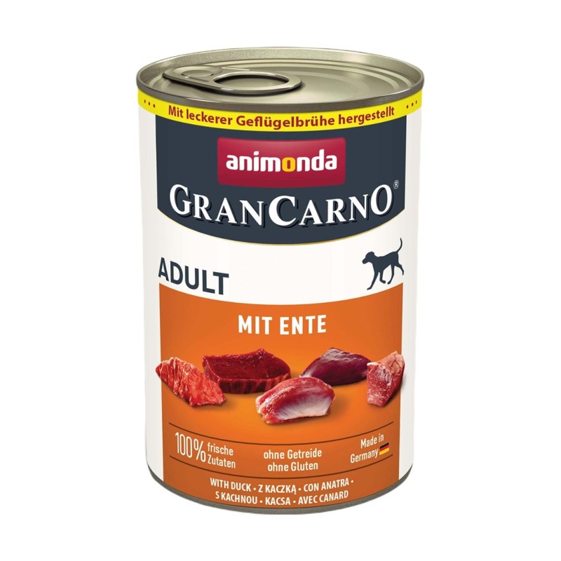 ANIMONDA GranCarno Adult with Duck - wet dog food - 400g