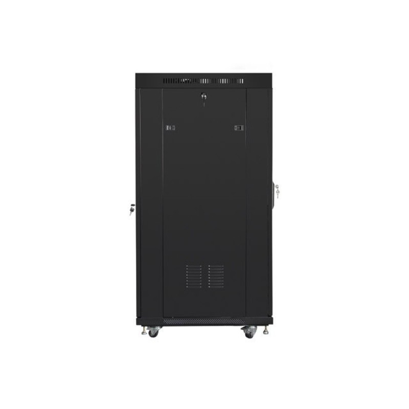 Lanberg FF01-8027-12BL rack cabinet 27U Freestanding rack Black Lanberg FF01-8027-12BL rack cabinet 27U Freestanding rack Black
