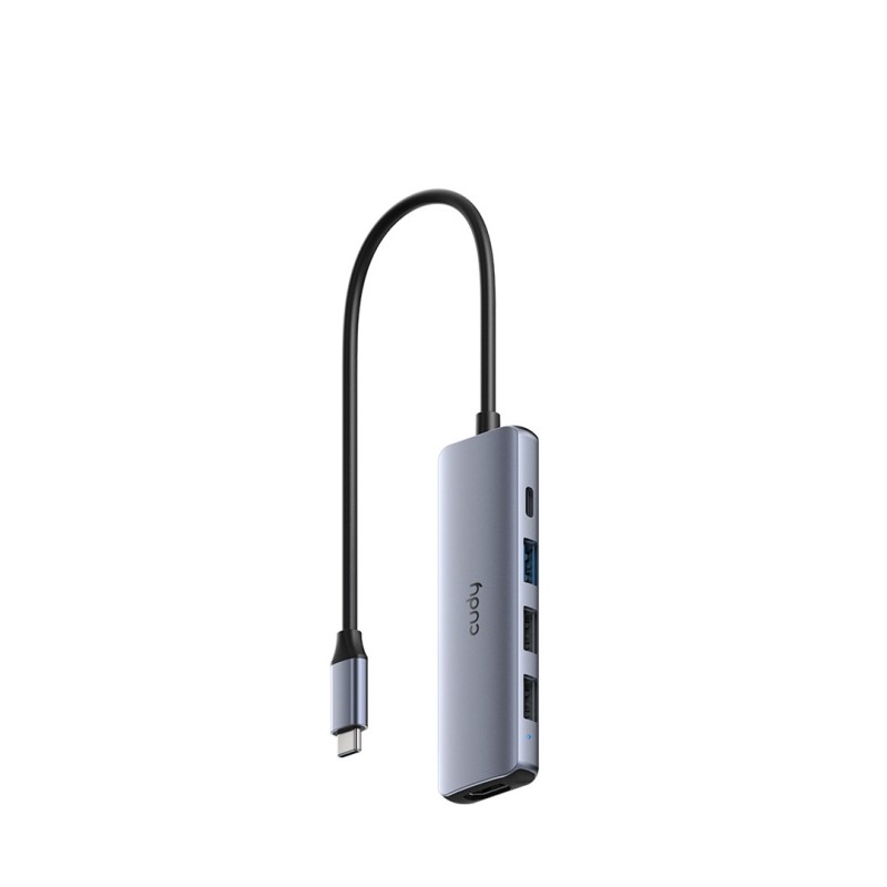CUDY UH405 5-IN-1 USB-C Hub with HDMI 4K