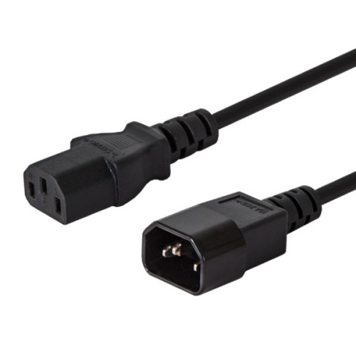 Savio CL-99 power cable Black 1.2 m C14 coupler C13 coupler Savio CL-99 power cable Black 1.2 m C14 coupler C13 coupler