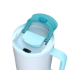 Thermal mug with telescopic straw Kambukka Rio Tumbler 950ml Frosty Coconut Thermal mug with telescopic straw Kambukka Rio Tumbler 950ml Frosty Coconut