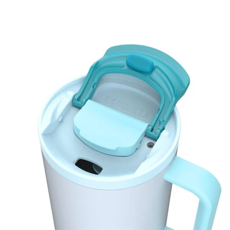 Thermal mug with telescopic straw Kambukka Rio Tumbler 950ml Frosty Coconut Thermal mug with telescopic straw Kambukka Rio Tumbler 950ml Frosty Coconut