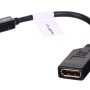 Lanberg AD-0003-BK DisplayPort cable 0.12 m Mini DisplayPort Black