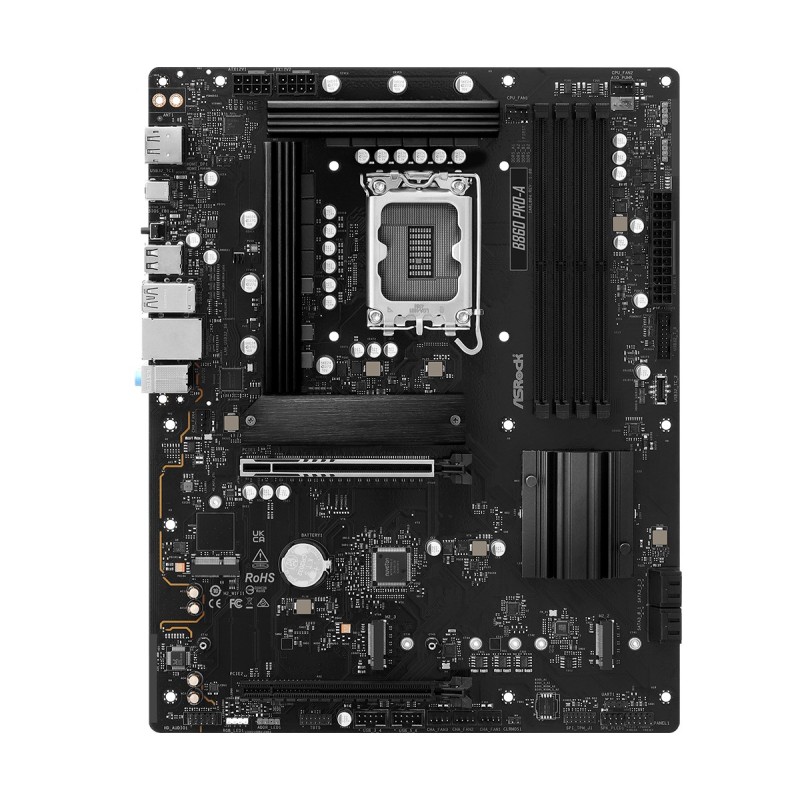 Asrock B860 Pro-A Intel B860 LGA 1851 (Socket V1) ATX Asrock B860 Pro-A Intel B860 LGA 1851 (Socket V1) ATX