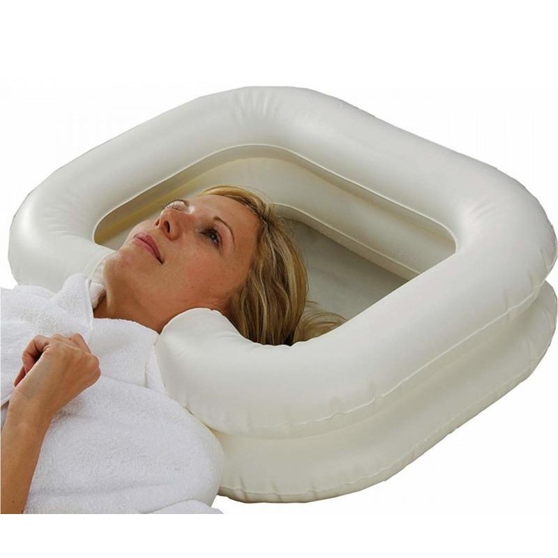 Inflatable head wash pool Inflatable head wash pool