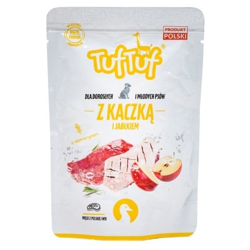 TUF TUF Duck with apple - wet dog food - 300g
