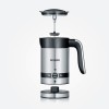 Severin SM 3584 milk frother/warmer Automatic Black, Stainless steel
