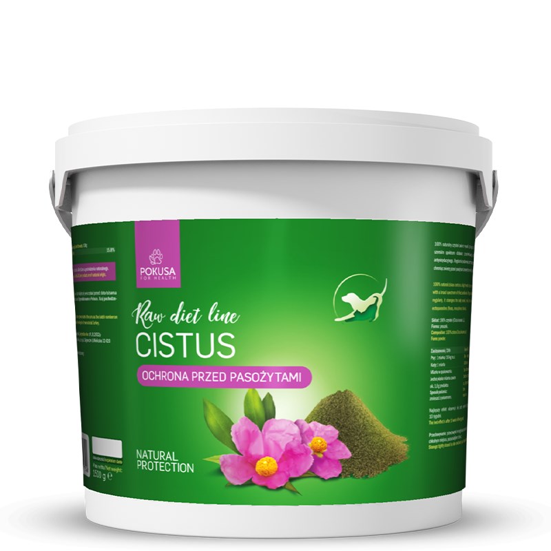 POKUSA RawDietLine Cistus - supplements for dogs and cats - 100g