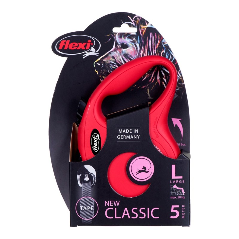 Flexi New Classic Dog Retractable lead 5 m Flexi New Classic Dog Retractable lead 5 m