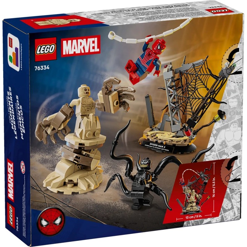 LEGO MARVEL 76334 Epic Battle: Spider-Man vs. Sandman