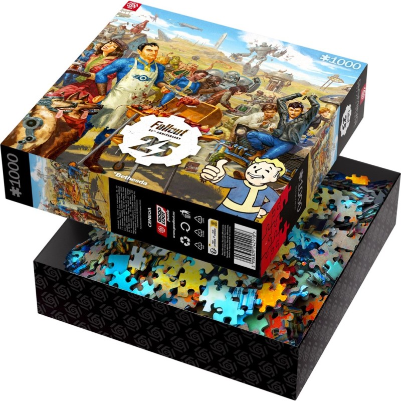 Puzzle Good Loot Gaming - Fallout: 25th Anniversary 1000 pc(s) Puzzle Good Loot Gaming - Fallout: 25th Anniversary 1000 pc(s)