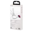 Baseus CATLGD-02 lightning cable 1 m White Baseus CATLGD-02 lightning cable 1 m White