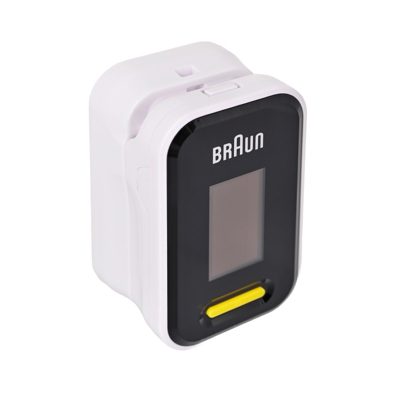 Braun YK-81CEU pulse oximeter Black, Stainless steel