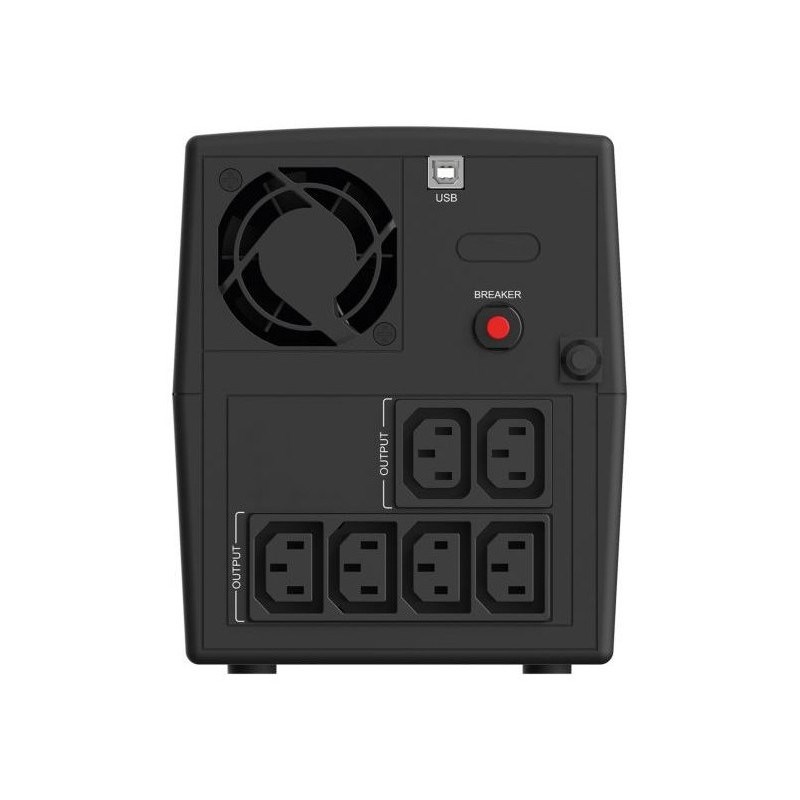 Green Cell uninterruptible power supply (UPS) Line-Interactive 1.5 kVA 1050 W 5 AC outlet(s)