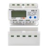 Qoltec 50883 Three phase electronic energy consumption meter for DIN rail | Wi-Fi | TUYA | 400V | LCD Qoltec 50883 Three phase electronic energy consumption meter for DIN rail | Wi-Fi | TUYA | 400V | LCD
