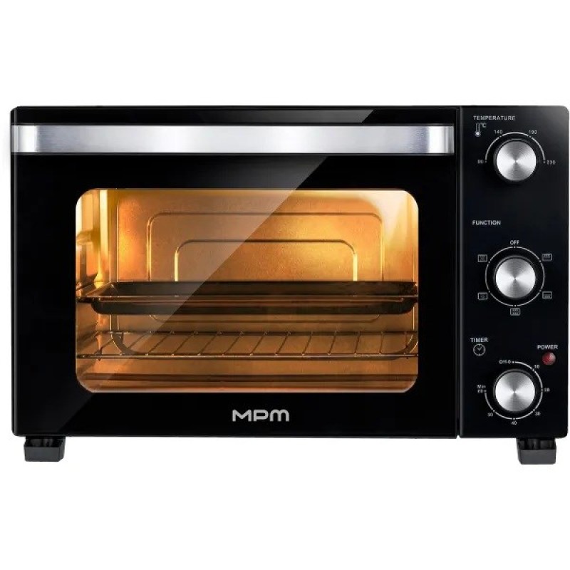 Electric oven MPM MPE-16/T 35 L 1500 W Black Electric oven MPM MPE-16/T 35 L 1500 W Black