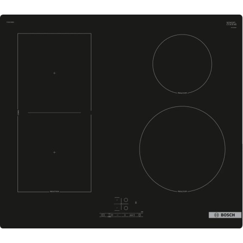 Bosch Serie 4 PVS61RBB5E hob Black Built-in 60 cm Zone induction hob 4 zone(s)