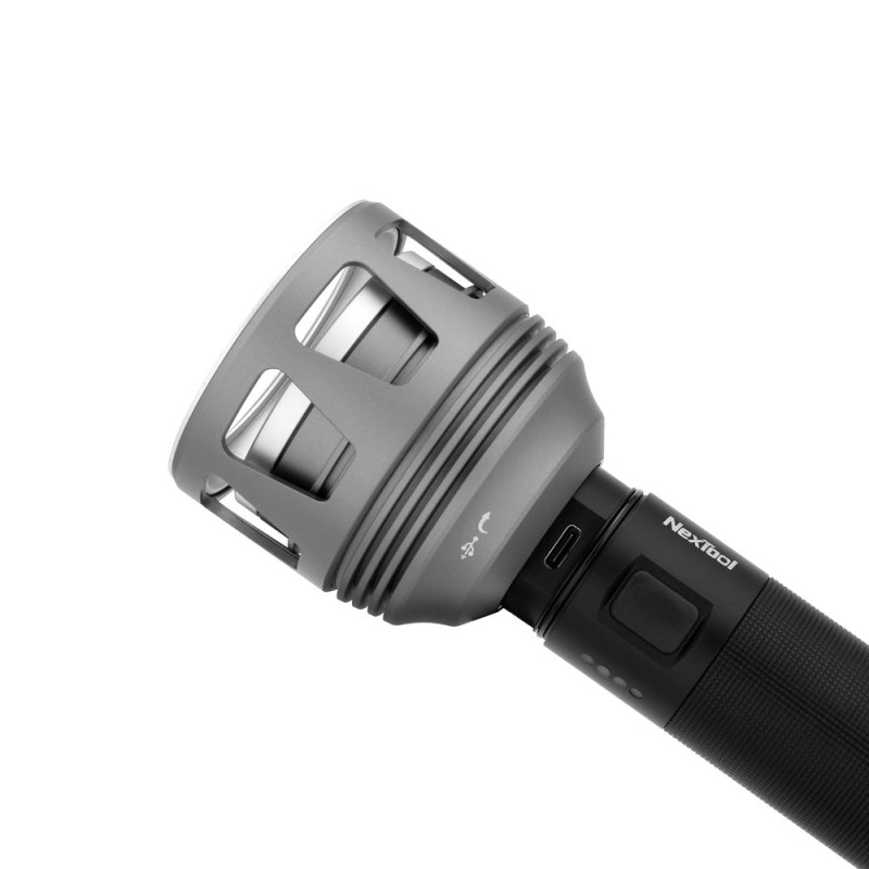 NexTool NE20168 LED searchlight torch 3,600 lm 450 m 120 h rechargeable battery waterproof
